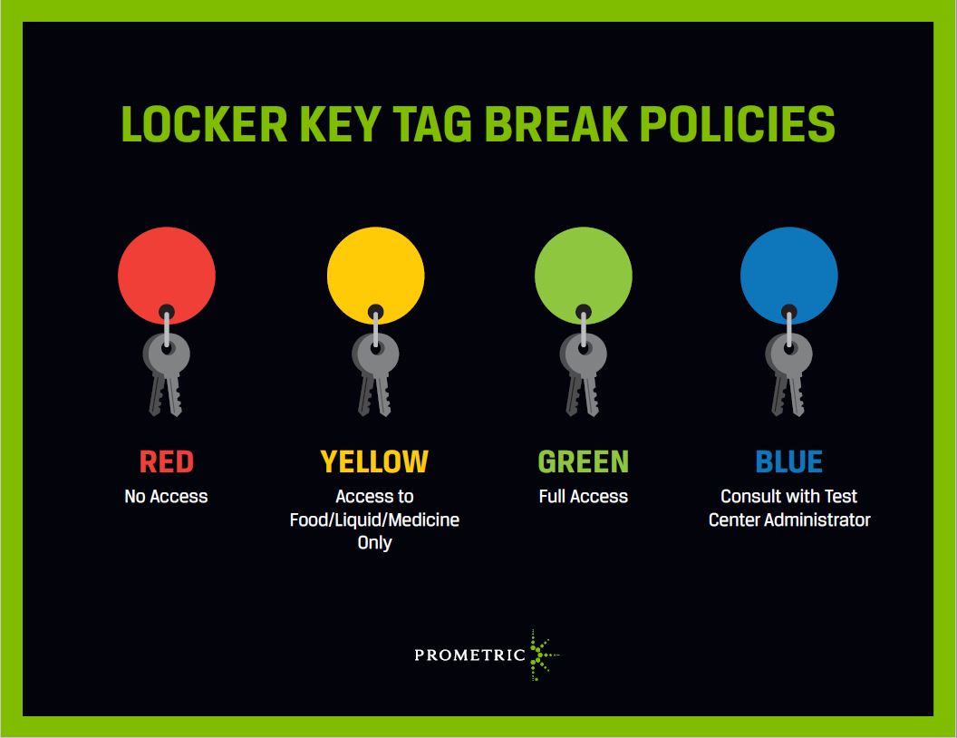 Locker Key Tag Colors